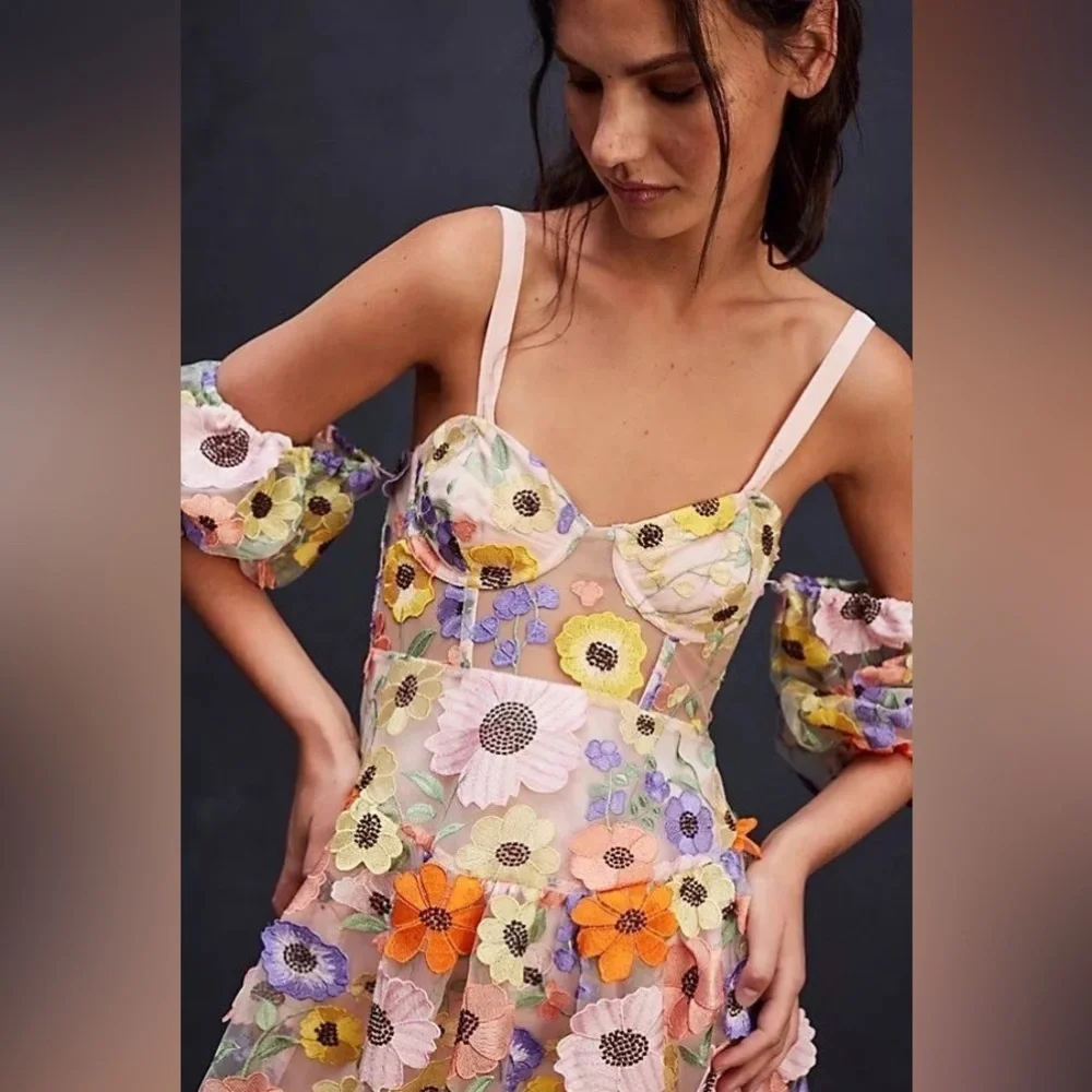 COPY - FOR LOVE & LEMONS Prato Mini Dress - Picture 6 of 10